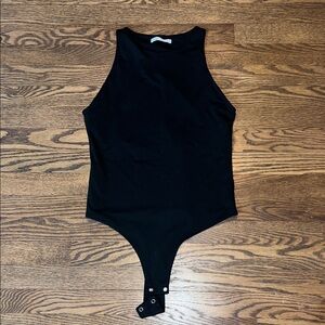 Reoria Black Bodysuit Large